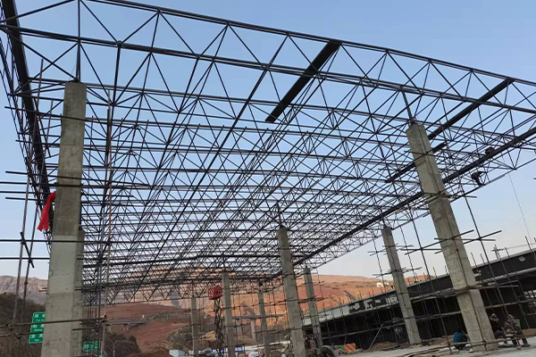 西昌钢结构网架图片