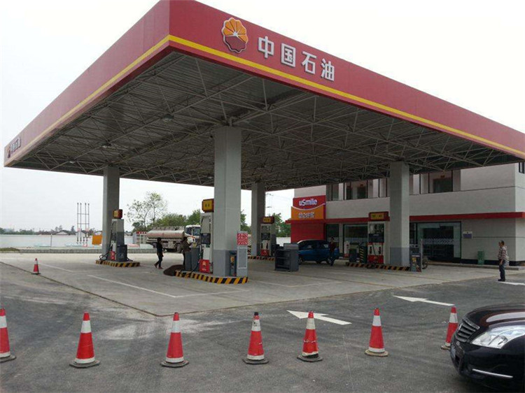 西昌加油站钢结构网架案例20